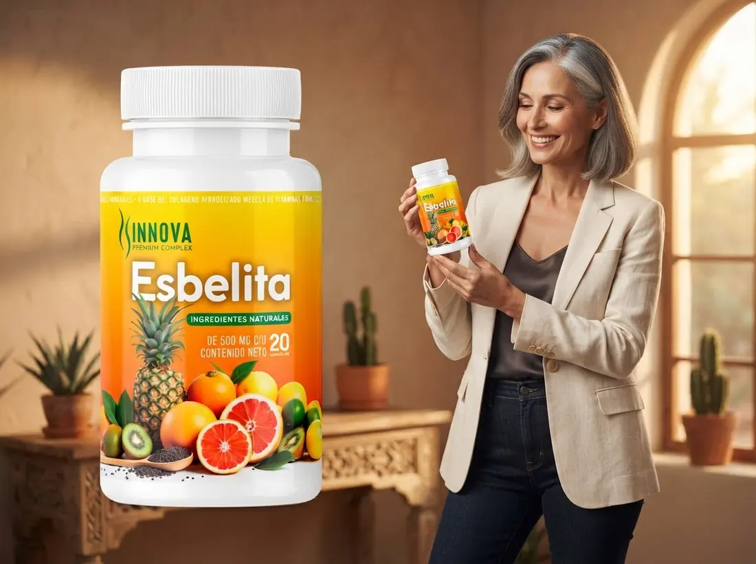 Mujer de mediana edad sonriendo en un entorno luminoso