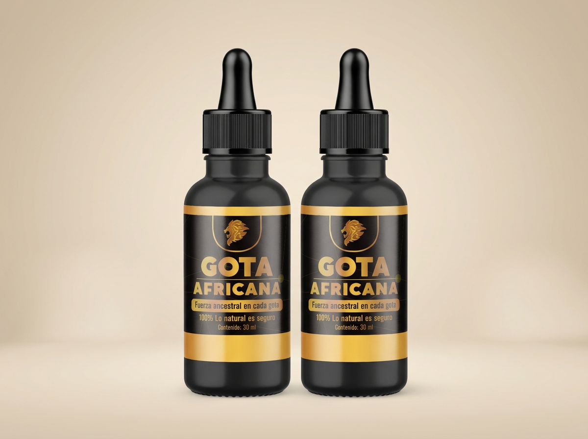Presentación de Gota Africana en gotas de 30 ml