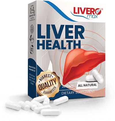 LiveroMAX Liver Health box, dietary supplement, 20 capsules