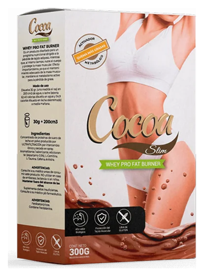 Envase de Cocoa Slim — Argentina