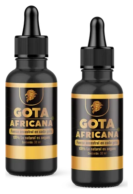 Dos frascos de Gota Africana, gotas de 30 ml — Colombia