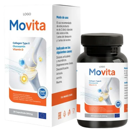 Envase de Movita — Perú