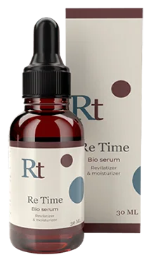 Envase de ReTime Serum — México