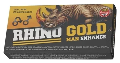 Envase de Rhino Gold — Argentina