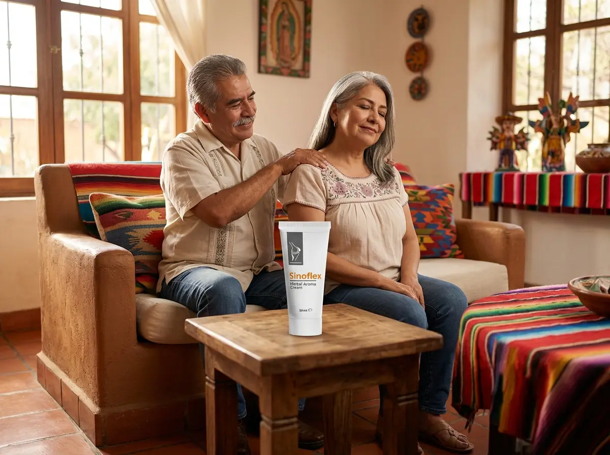 Pareja mexicana activa que cuida sus articulaciones con Sinoflex
