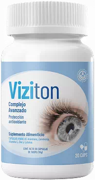 Frasco de Viziton, suplemento con luteína para la vista — México