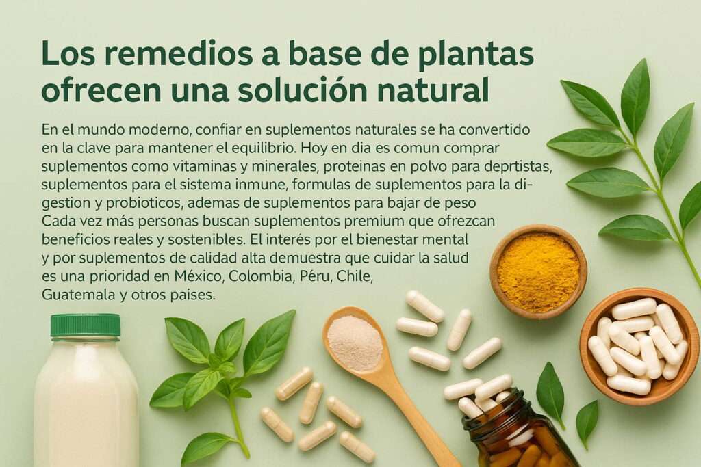 Distribución autorizada de suplementos naturales – NaturaToday
