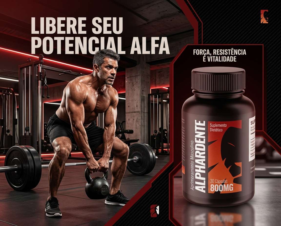 Alphardente Cápsulas — efeitos colaterais, contraindicações e segurança do suplemento masculino
